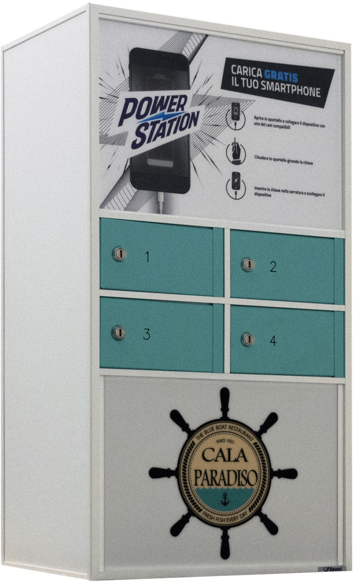 RAVASI Шкафчик для зарядки смартфона / планшета Armadietti sun-id-1392320 - Вид №5