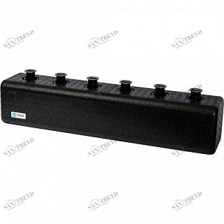 Распределительный коллектор STOUT на 3 контура DN25, с гидрострелкой, в теплоизоляции SDG0018004003