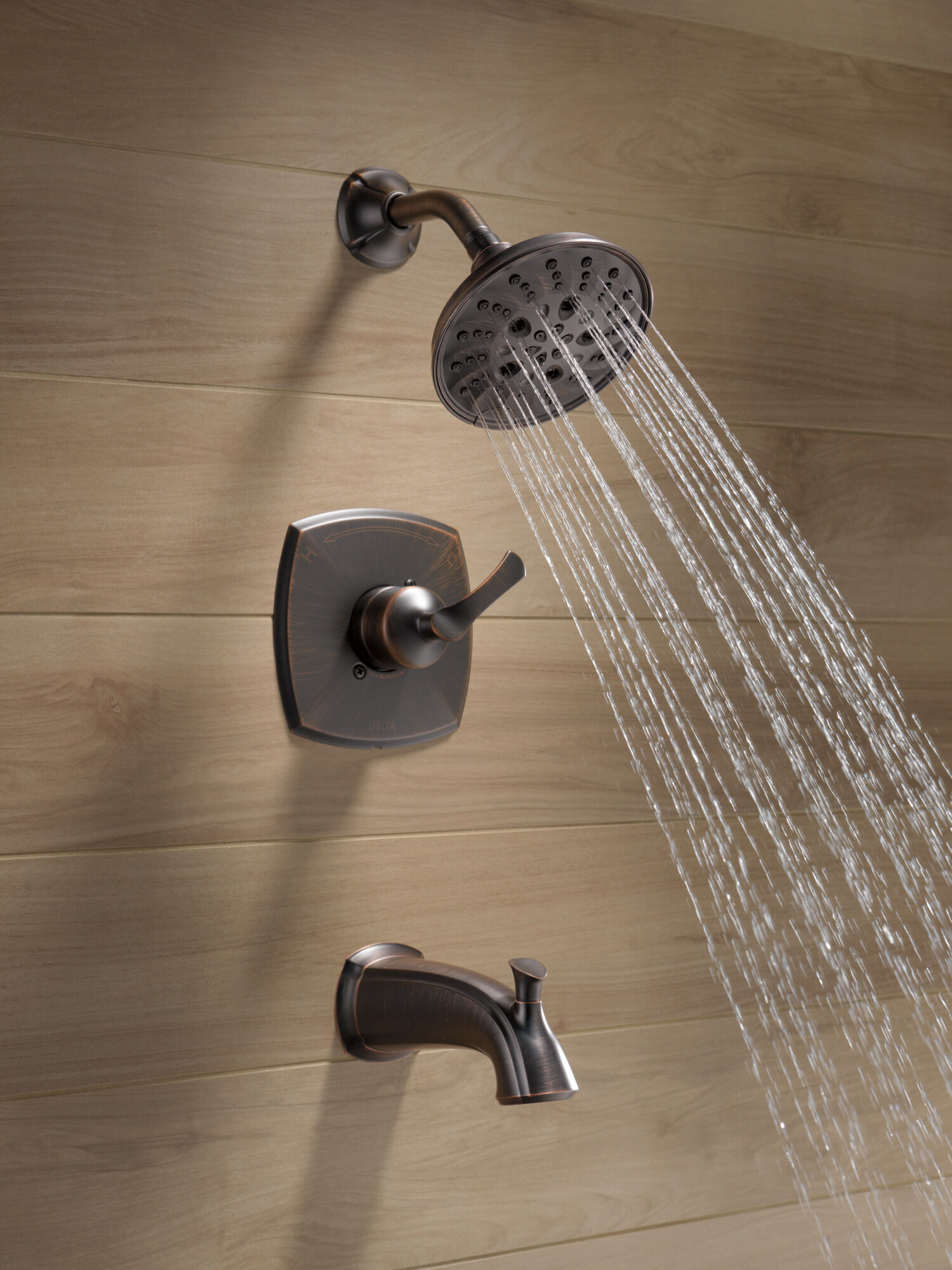 144748-RB Для ванны и душа Monitor® серии 14 Delta Faucet Sandover Венецианская бронза  - Вид №5