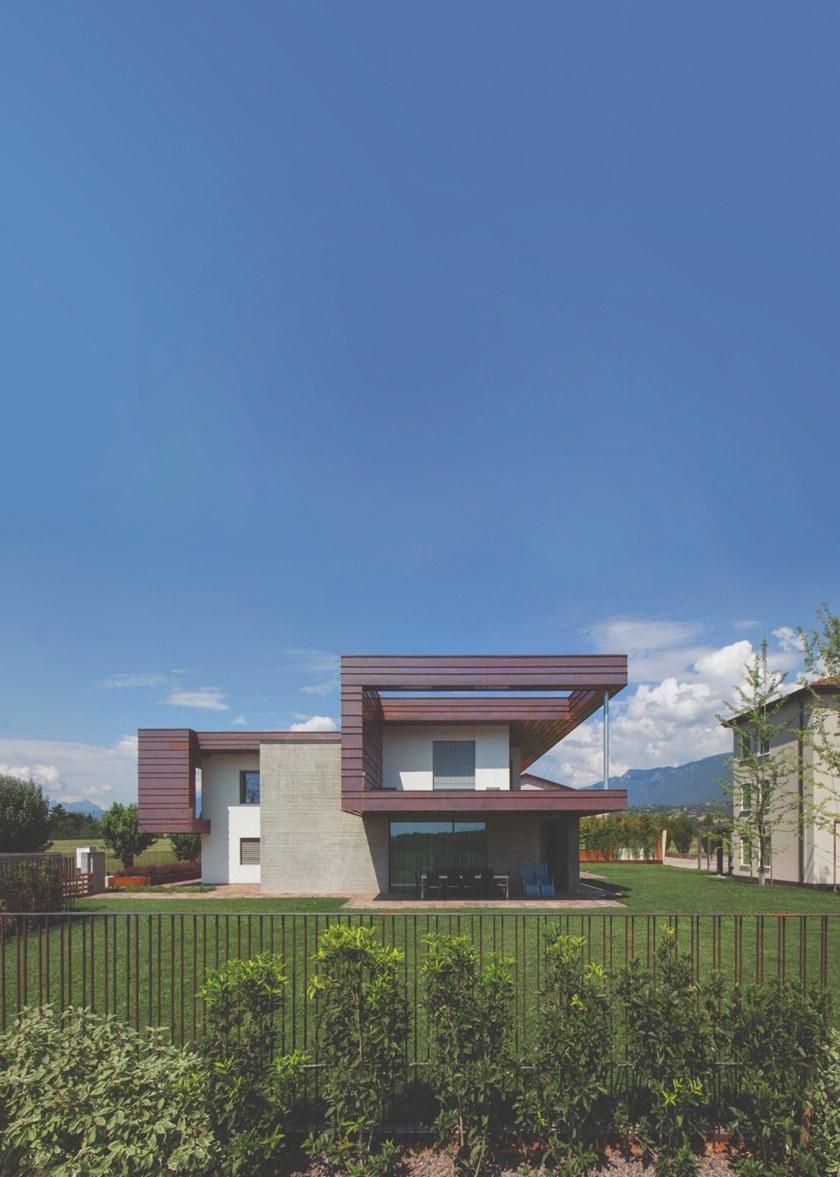 Mazzonetto Облицовка фасада соединением профилированных листов The skin sun-id-1383475 - Вид №2