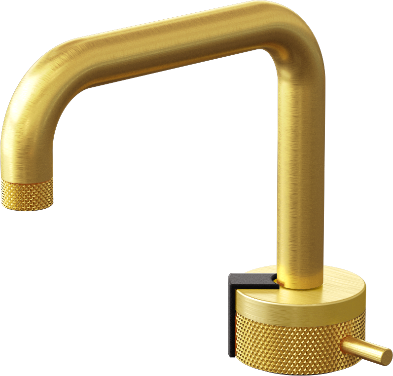 E-11500-R1BB-L2BK-BAU Однорычажный прогрессивный смеситель для раковины - излив 15,3см GRAFF MOD+