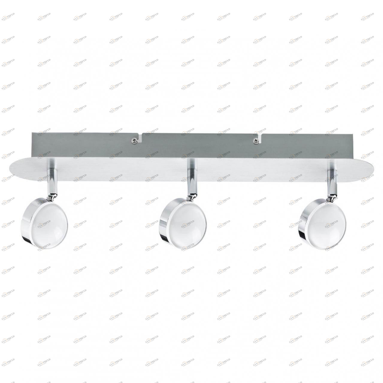 Светодиодный спот цвета хром с 3 плафонами Paulmann Hemisphere 66632 PAULMANN HEMISPHERE 00-3891893 Хром 