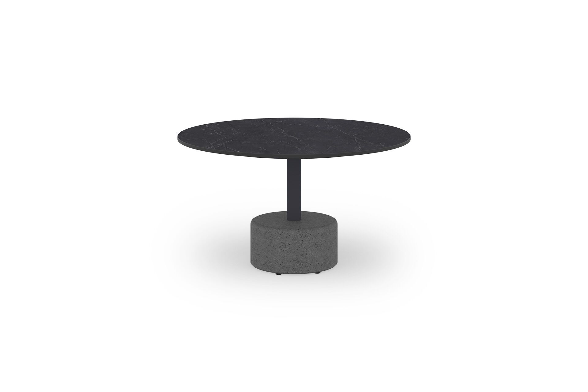 Круглый журнальный столик с верхней частью HPL и тиковым или каменным основанием MAMAGREEN Glyph ARCH-00086792 - Вид №12