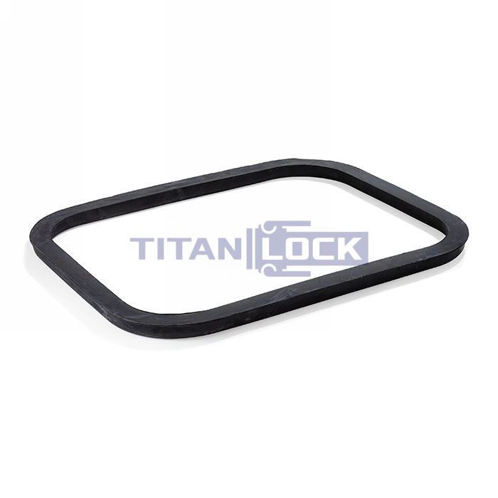 Уплотнение люка прямоугольного 760х460 мм, EPDM TLTSR76X46 TITAN LOCK  - Вид №1