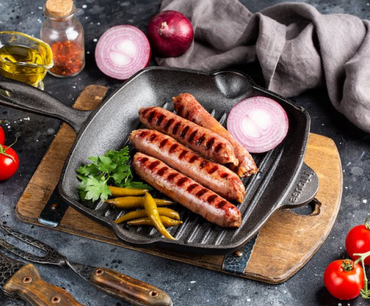 5059 Купаты для жарки из мяса кабана Вкусляндия 