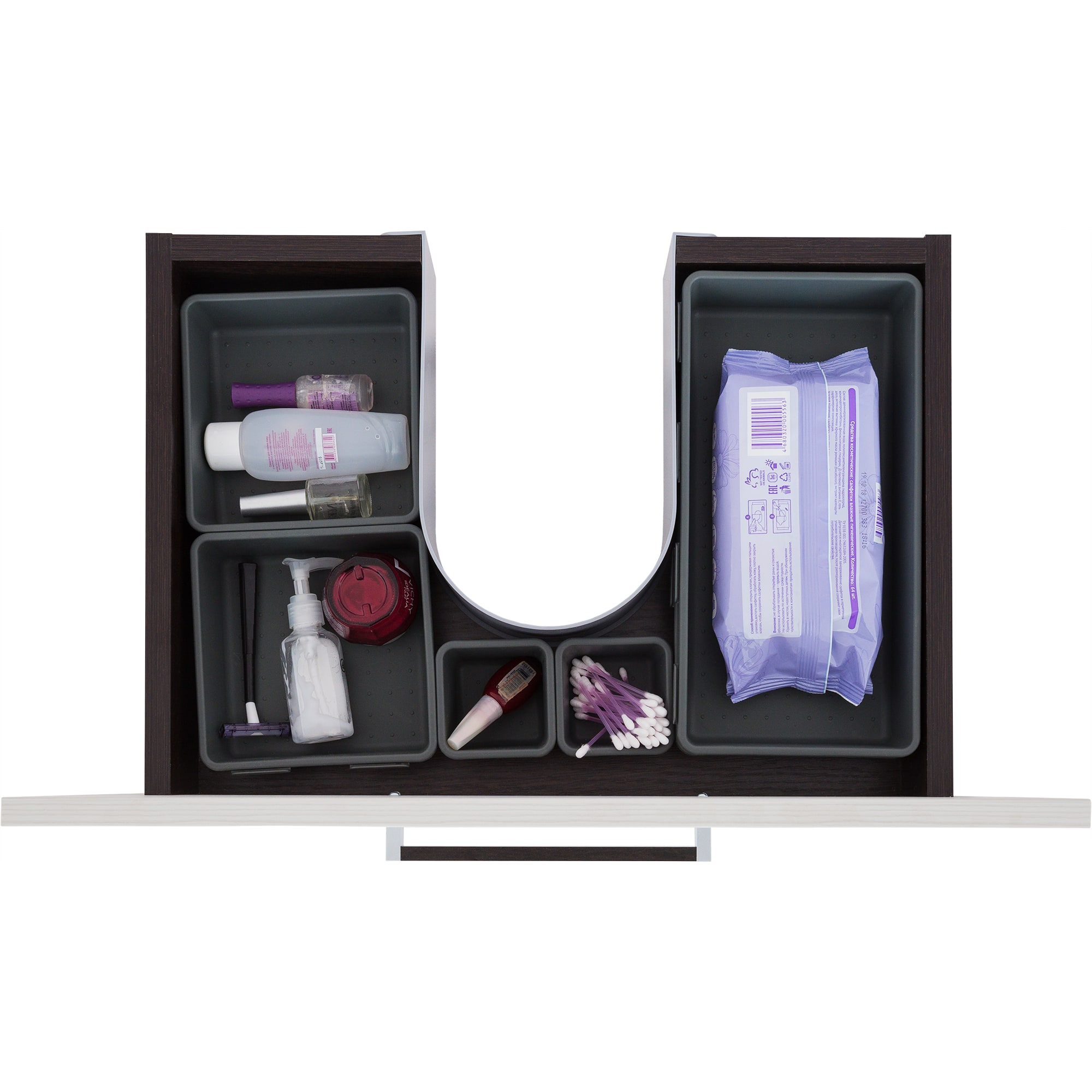 82109199 Лоток 15х15х5 см, цвет графитовый Santreyd  - Вид №5