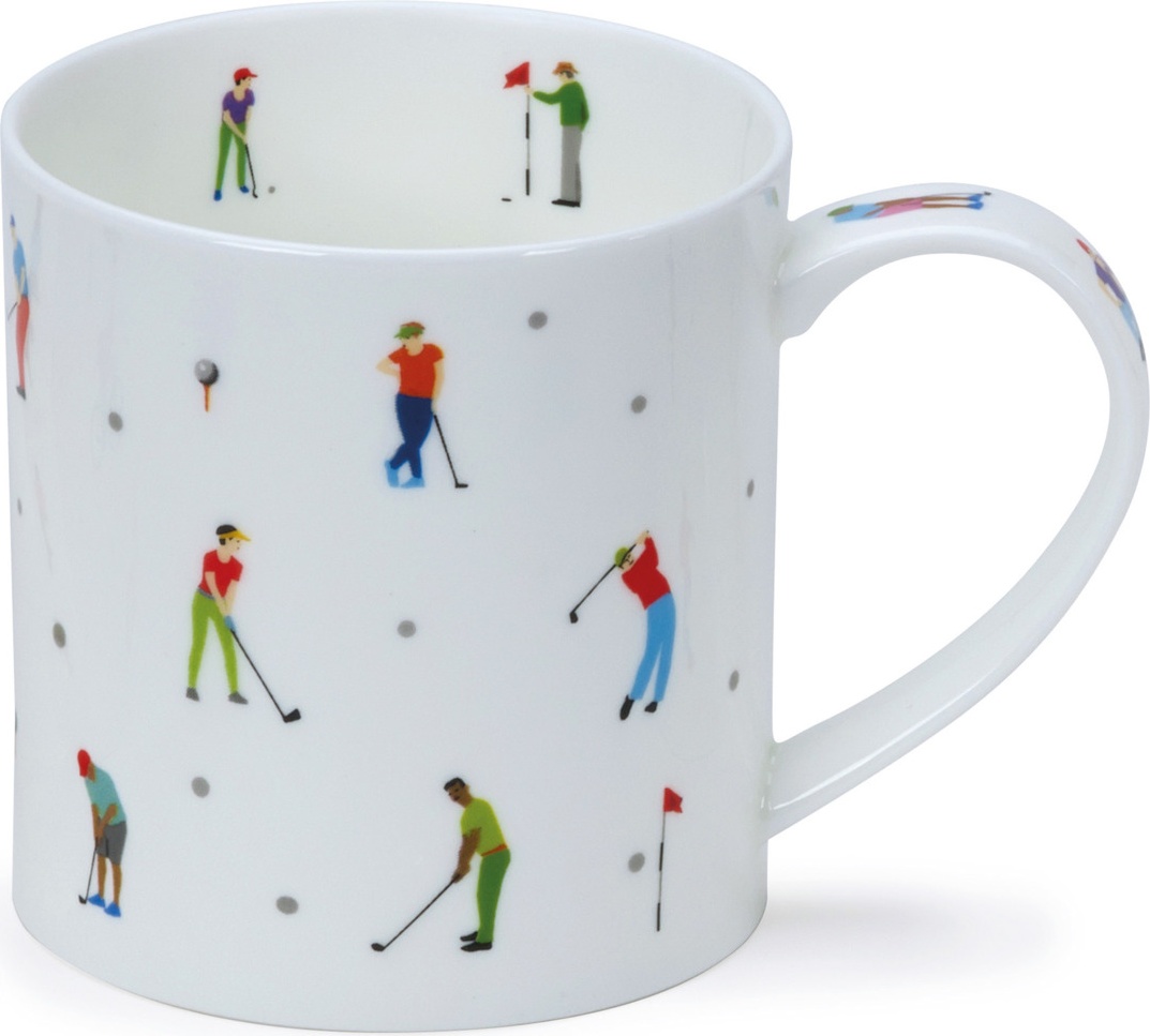 10650739 Dunoon Кружка Dunoon "Гольф.Оркни" 350мл Фарфор костяной 