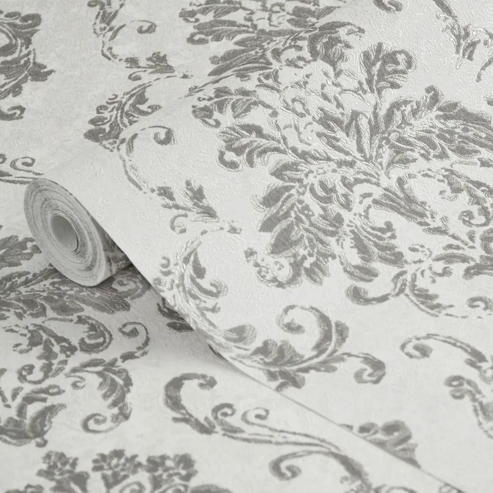 Обои флизелиновые Wall Up Sonata серые 1.06 м 655483 STLM-2204547 - Вид №2