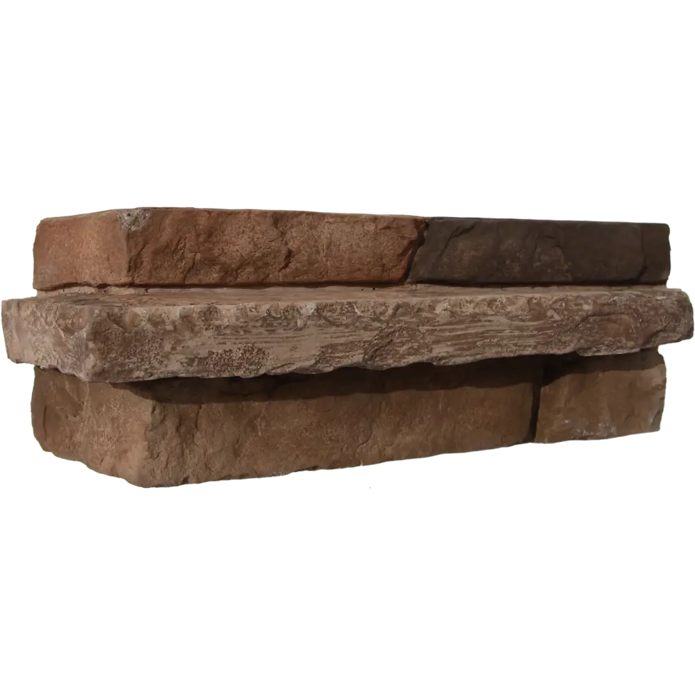 Угловой камень искусственный White Hills Уайт Клиффс коричнево-бежевый 0.8 м.п STLM-2142223 - Вид №1
