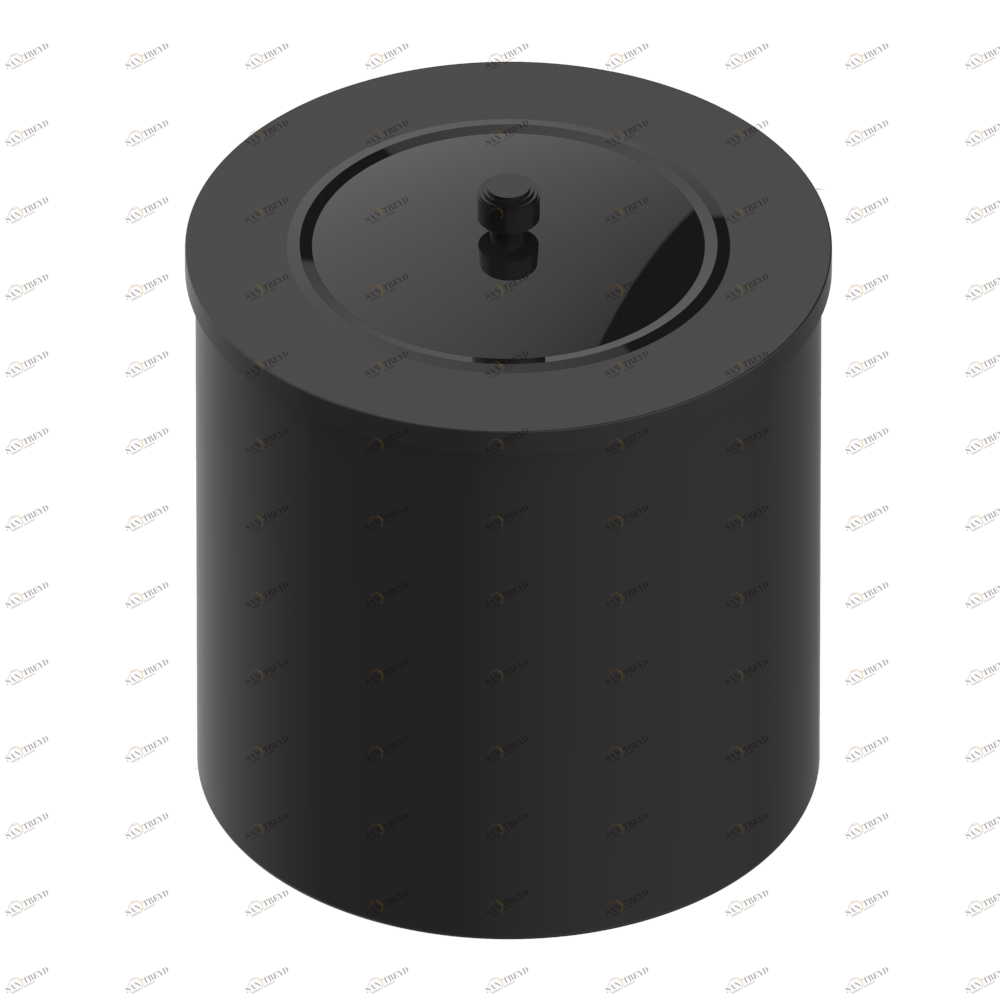 G9D-712CL WASTE BASKET WITH COVER Diameter : 200 mm Thg-paris System métal diamant с рукоятками Покрытие PVD бронза G9D-712CL CAT.F