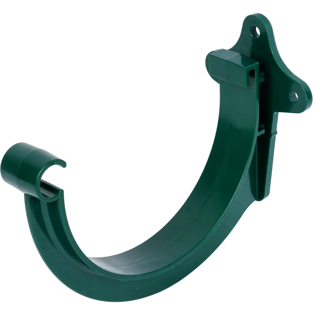 Кронштейн для желоба ПВХ цвет зеленый 81931862 STLM-2193153 MUROL 