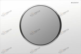 115.758.KL.5 смывная клавиша SIGMA 10 (бел/хром мат) Santreyd 