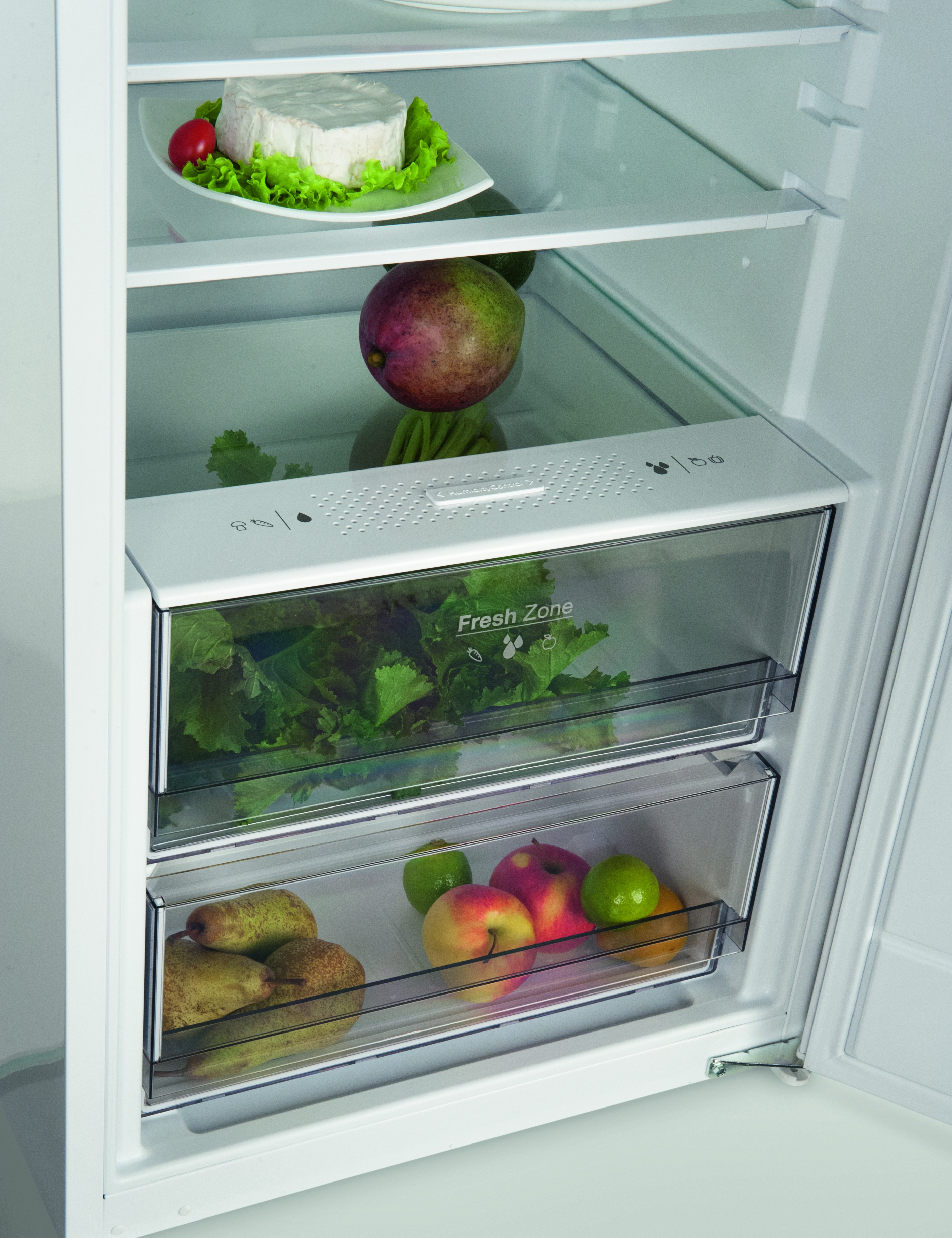 118.0532.599 Better, холодильник встраиваемый, 301 л, вентиляция, динамическая система охлаждения, быстрое охлаждение, ионизатор воздуха, электромеханическоеуправление, скользящие направляющие крепления двери, класс энергопотребления a+, перенавешиваемые Franke  - Вид №2