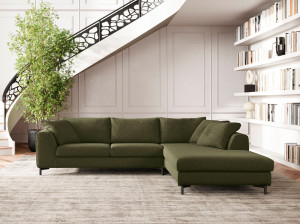 Секционный диван из ткани