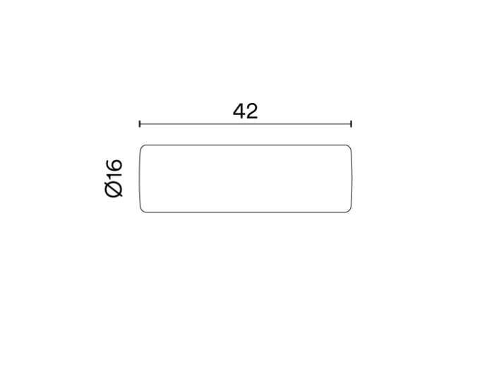Ткань цилиндрическая подушка Noah Living ARCH-00136738 - Вид №6