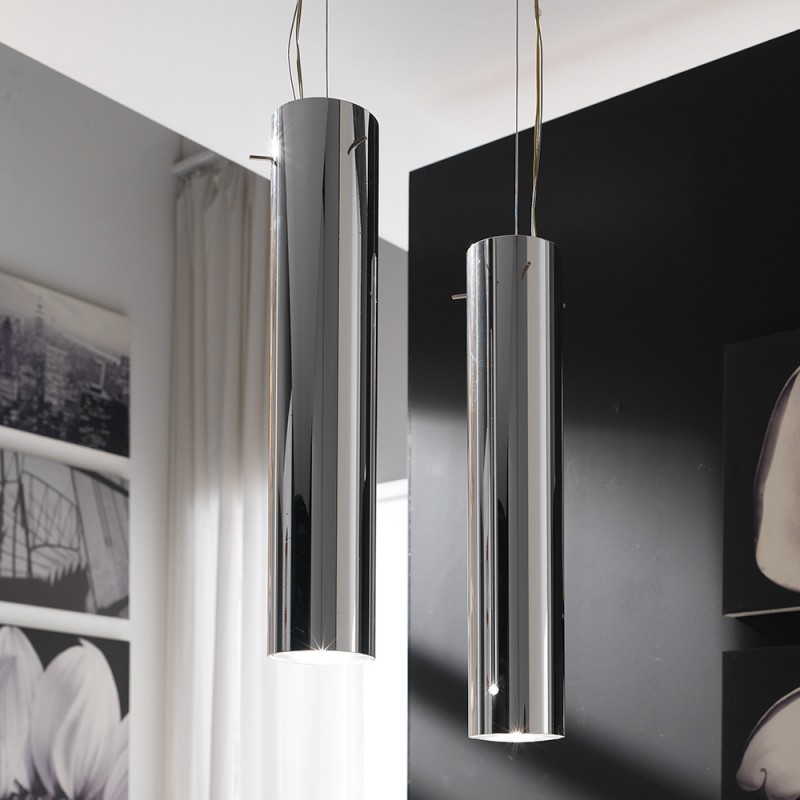 P98X120 Лампа Hi-Fi Adriani e Rossi Металл хромированный 