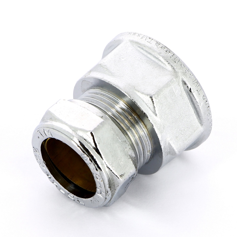 Муфта обжим-В хромированная TIEMME 22х1" 1130217