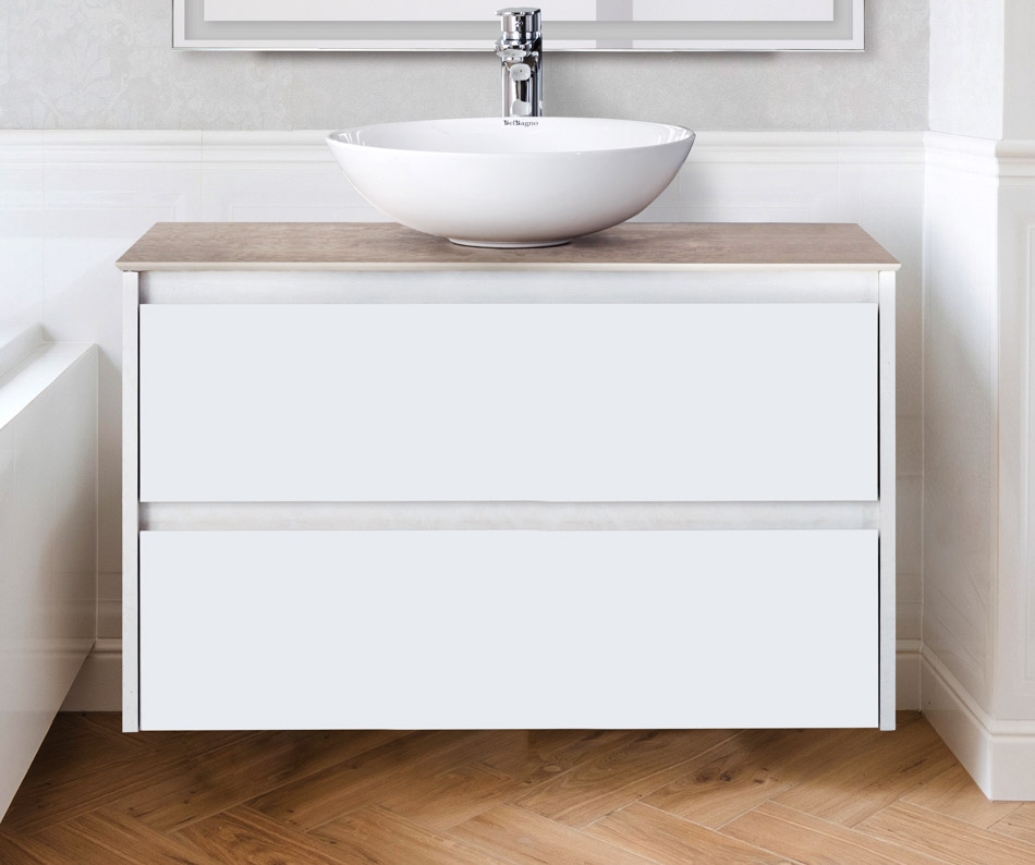 Мебель для ванной BelBagno KRAFT-800-2C-SO-PB  - Вид №2