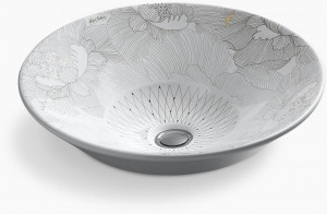 K-14223-SMC-0 Накладная раковина на столешницу  прямоугольная Kohler