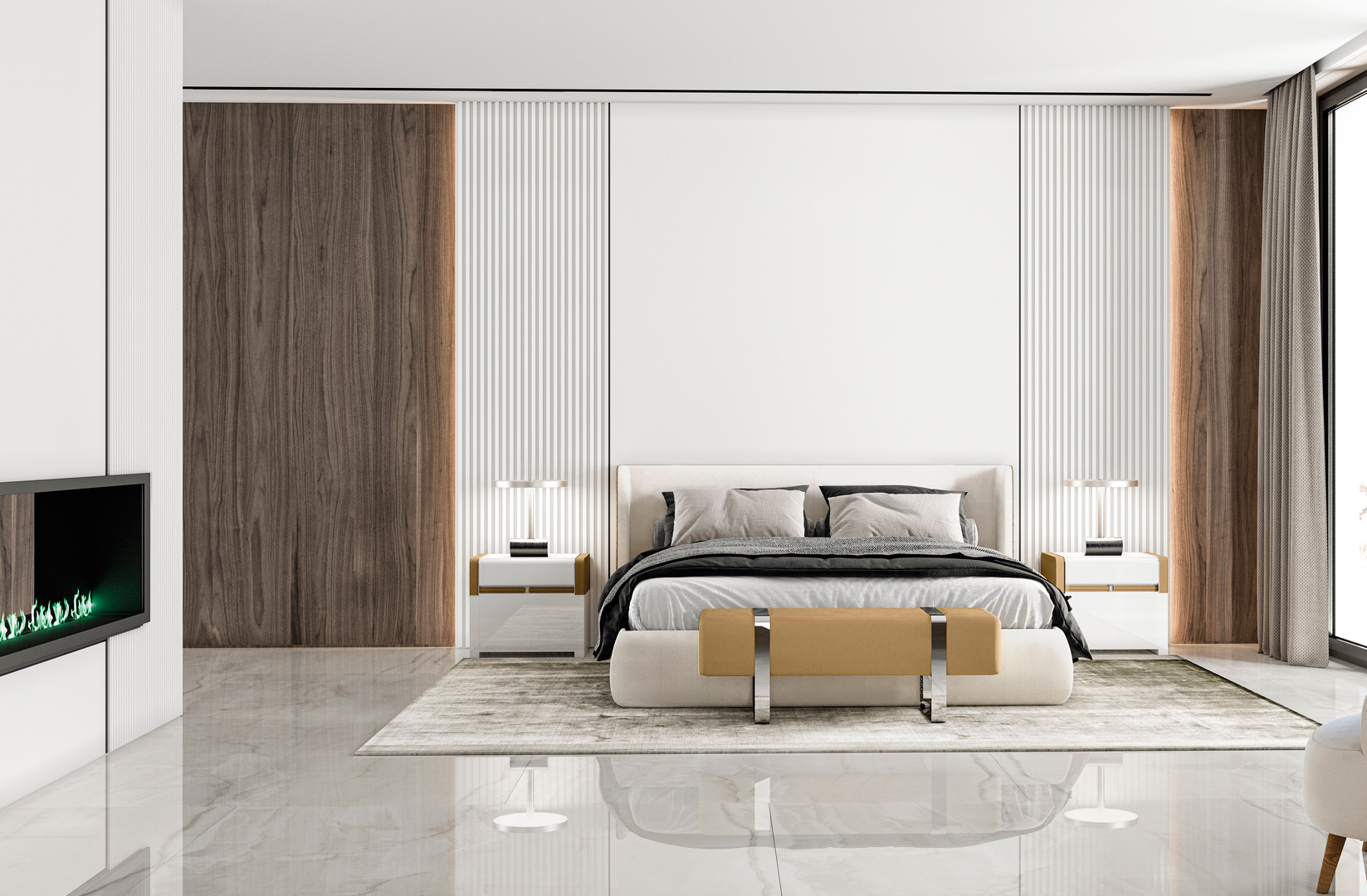 Главная кровать Master А3186 Coleccion Alexandra  - Вид №3