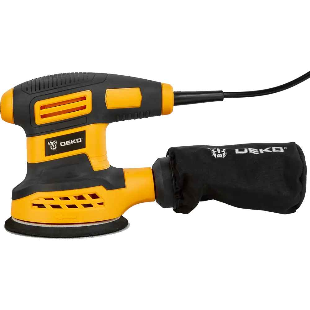 Эксцентриковая шлифмашина Deko DKG350, 350 Вт, 125 мм 88035747 STLM-2070965  - Вид №1