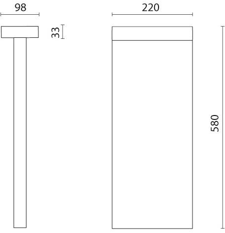 SIMES Светодиодный столб Look sun-id-1490374 - Вид №15