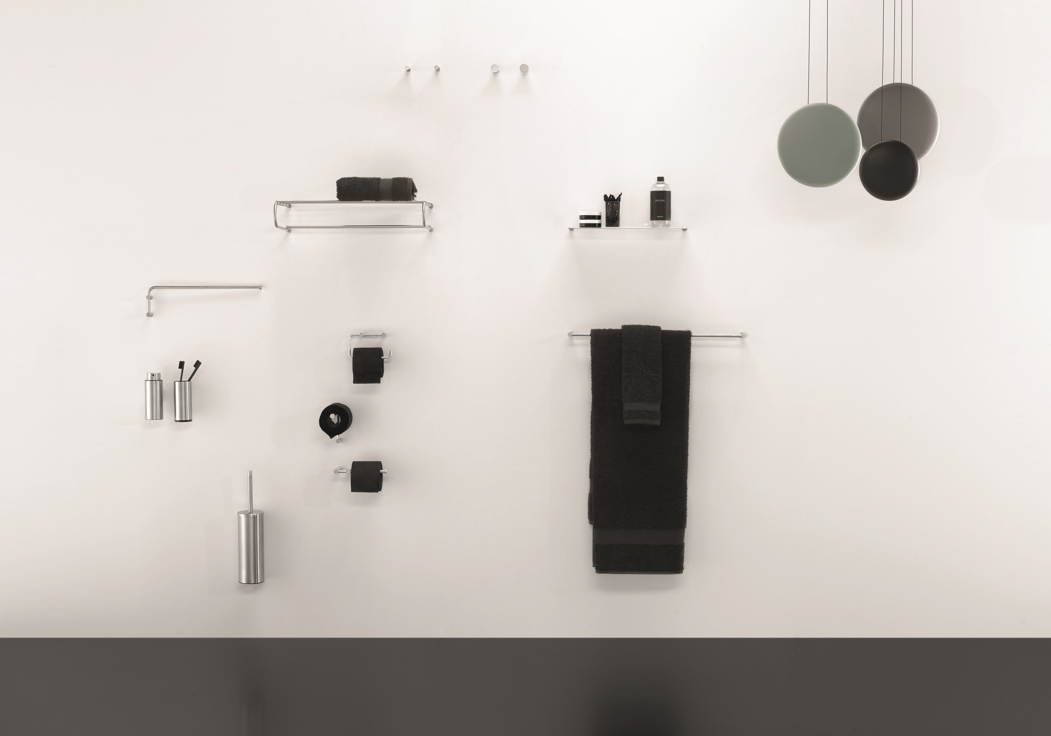 Полка для ванной из нержавеющей стали и стекла Cosmic Logic ARCH-00045741 - Вид №1