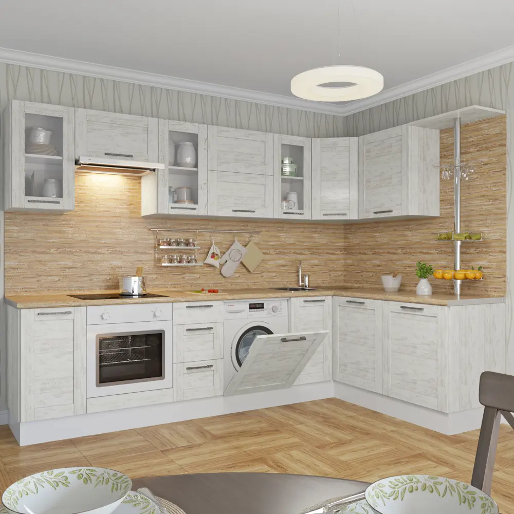 Дверь для шкафа Delinia «Фрейм светлый» 80x35 см, ЛДСП, цвет белый 18450376 STLM-2038218 - Вид №2