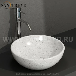 LAT41GG Накладная раковина на столешницу  круглая Ceramica Globo