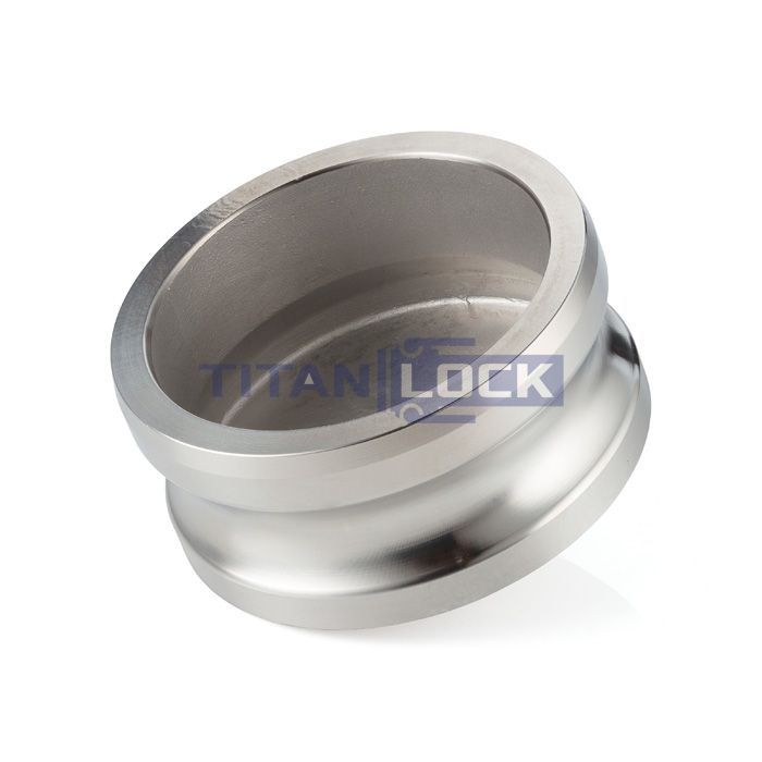 Камлок нержавеющий тип DР, заглушка для розетки 5", AISI304, TL500DPSS TITAN LOCK  - Вид №3