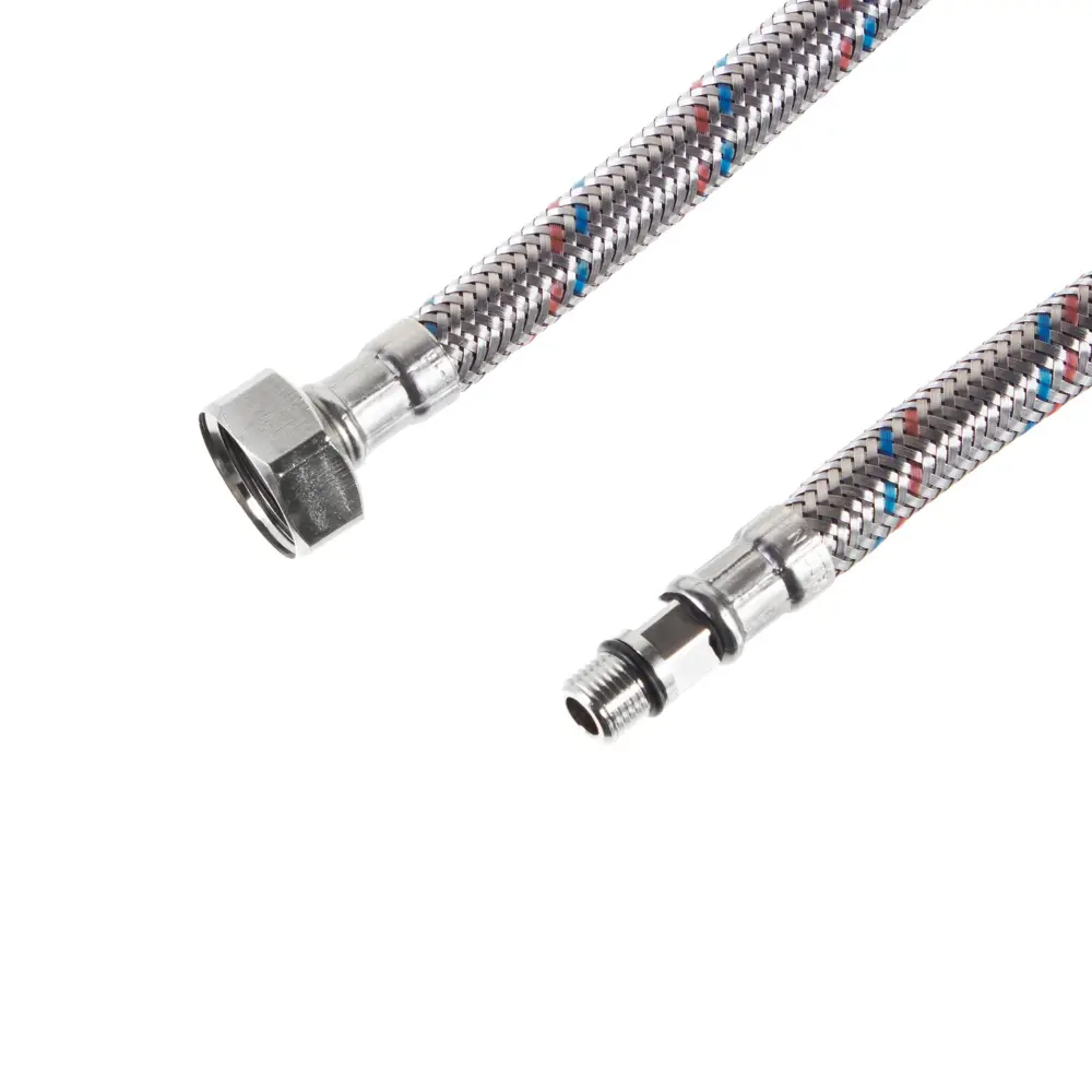 Гибкая подводка для воды Equation 1/2" M10x18 мм штуцер-гайка 60 см STLM-2091312