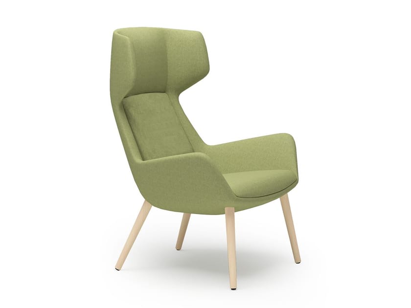 Кресло с высокой спинкой и подлокотниками SCHNEEWEISS interior Space ARCH-00122638