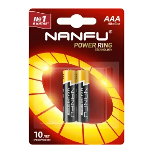 91418944 Батарейка NANFU AАA LR03 щелочная 3 шт. STLM-1526187