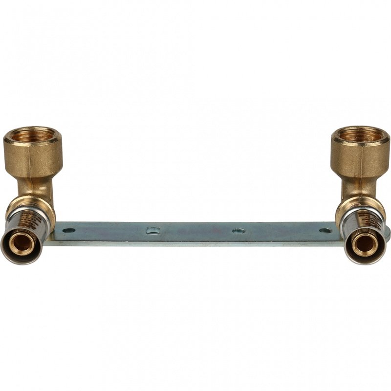 Водорозетка пресс STOUT 16х1/2" на монтажной планке SFP0013001216 - Вид №3