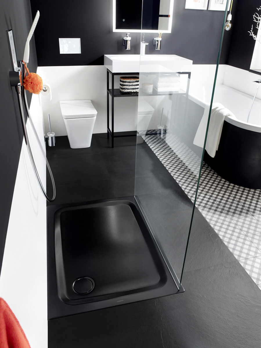 Душевой поддон KALDEWEI Сталь эмалированная 389-1 450 теплый серый 80 389-1450 - Вид №8