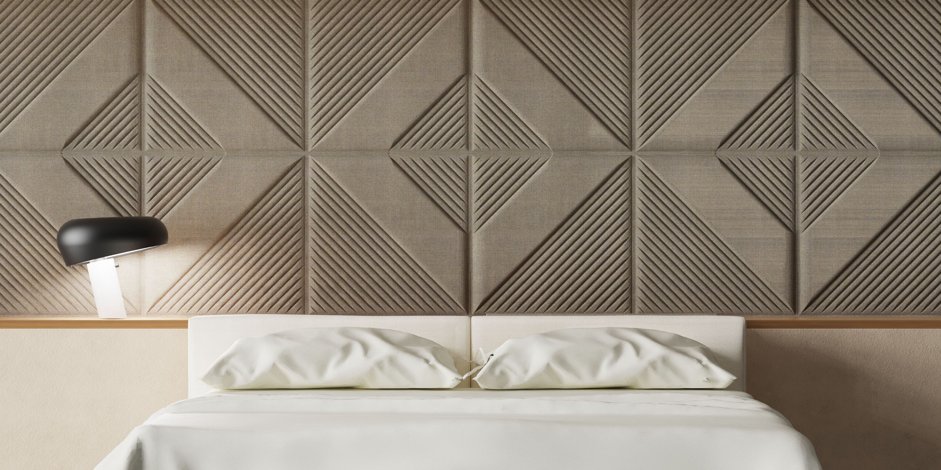 Рециркулированная акустическая панель из полиэфирного волокна Isolspace OBLIQUE ARCH-00052749 - Вид №14