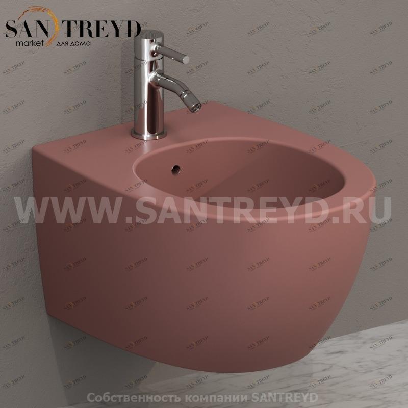 MDS10FR Биде подвесное 4ALL Ceramica Globo