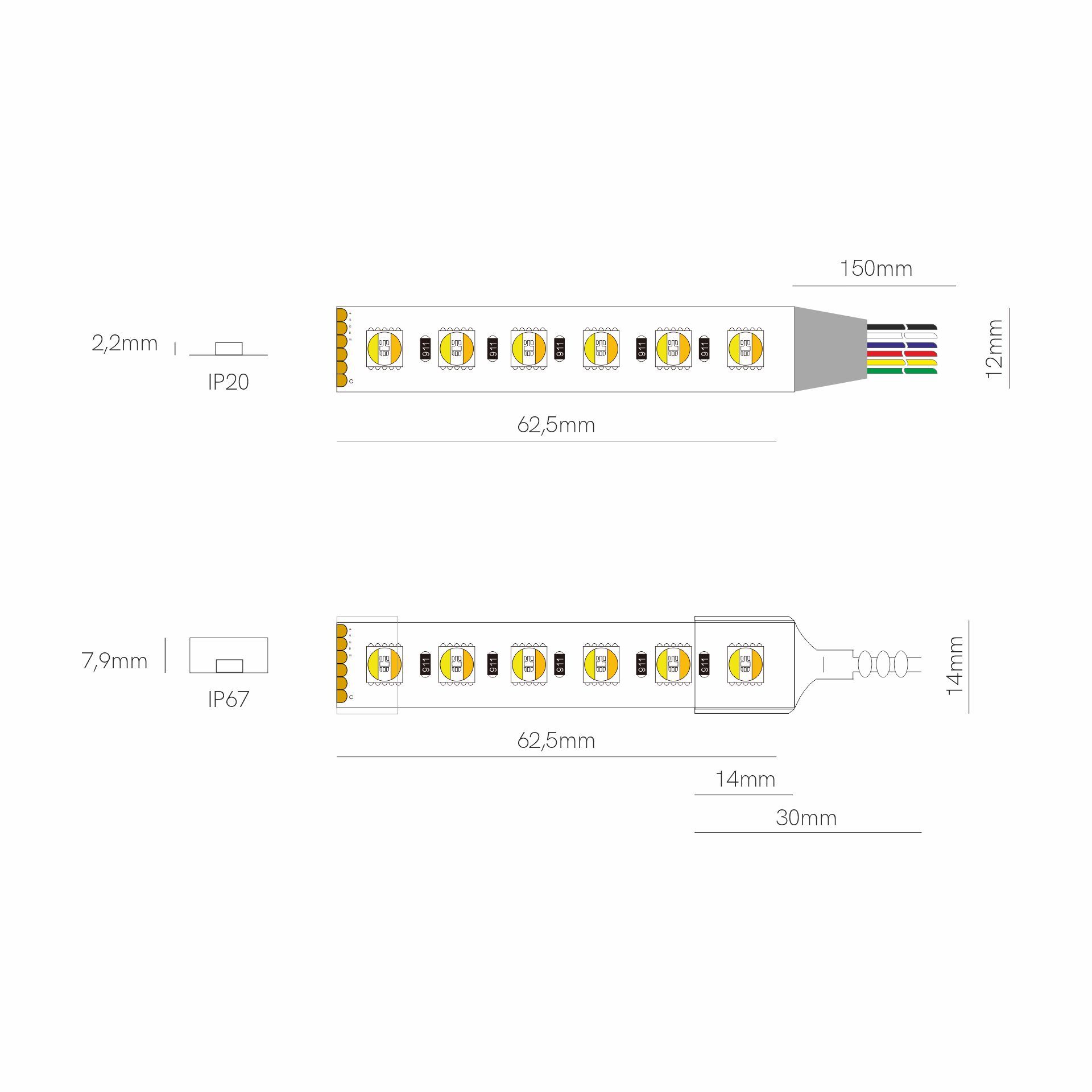 Светодиодные полосы BENEITO FAURE FINE 71 ARCH-00090144 - Вид №2