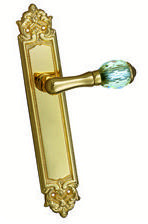 Bronces Mestre Ручка из латуни с кристаллами swarovski® на пластине Clasica sun-id-1487299 - Вид №30