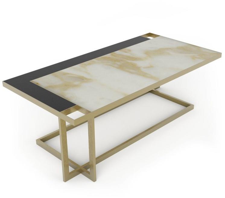 MARIONI Низкий прямоугольный журнальный столик Gary 02863 - Вид №3