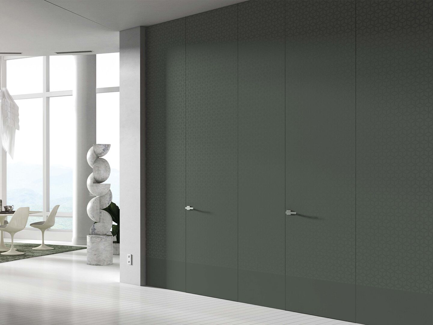 Распашная стена заподлицо двери Scrigno SENZA TRAVERSO ARCH-00059213 - Вид №1