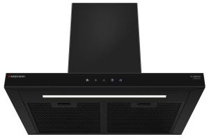 9270628 Вытяжка каминная Meferi SLIMBOX60BK COMFORT черный/черный