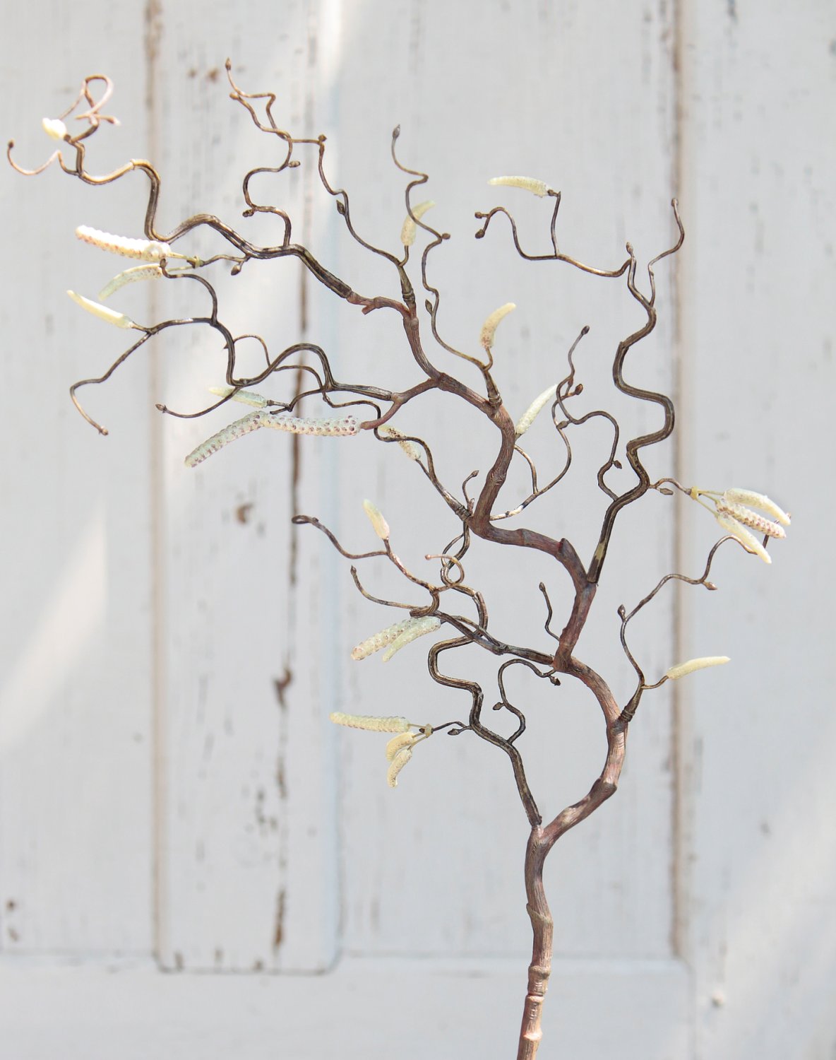 5462 883 a3 Искусственная декоративная веточка 'береза', 67 см, зеленая H-andreas  - Вид №1