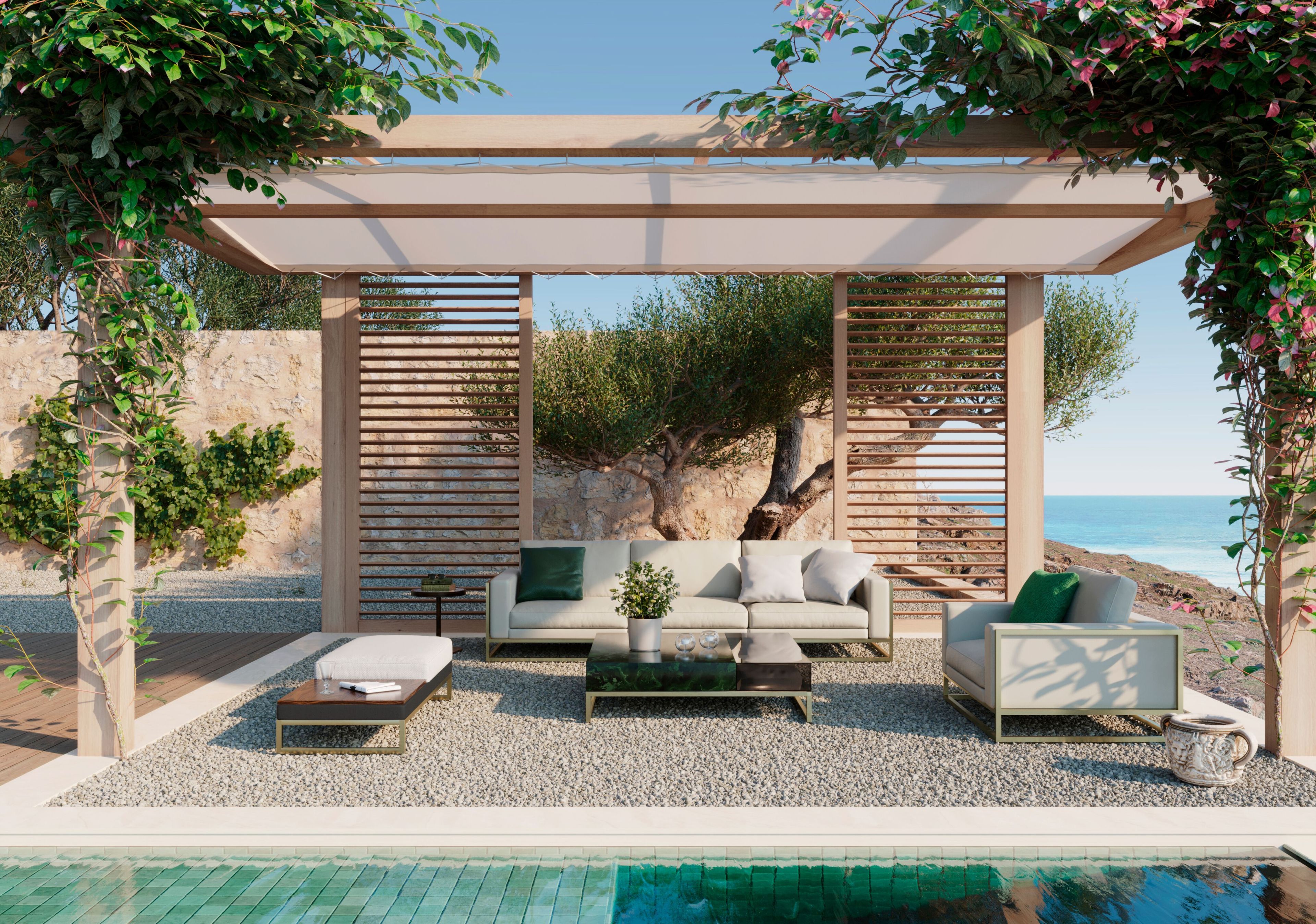 Ткань сад диван Formitalia Bolgheri ARCH-00054042 - Вид №7