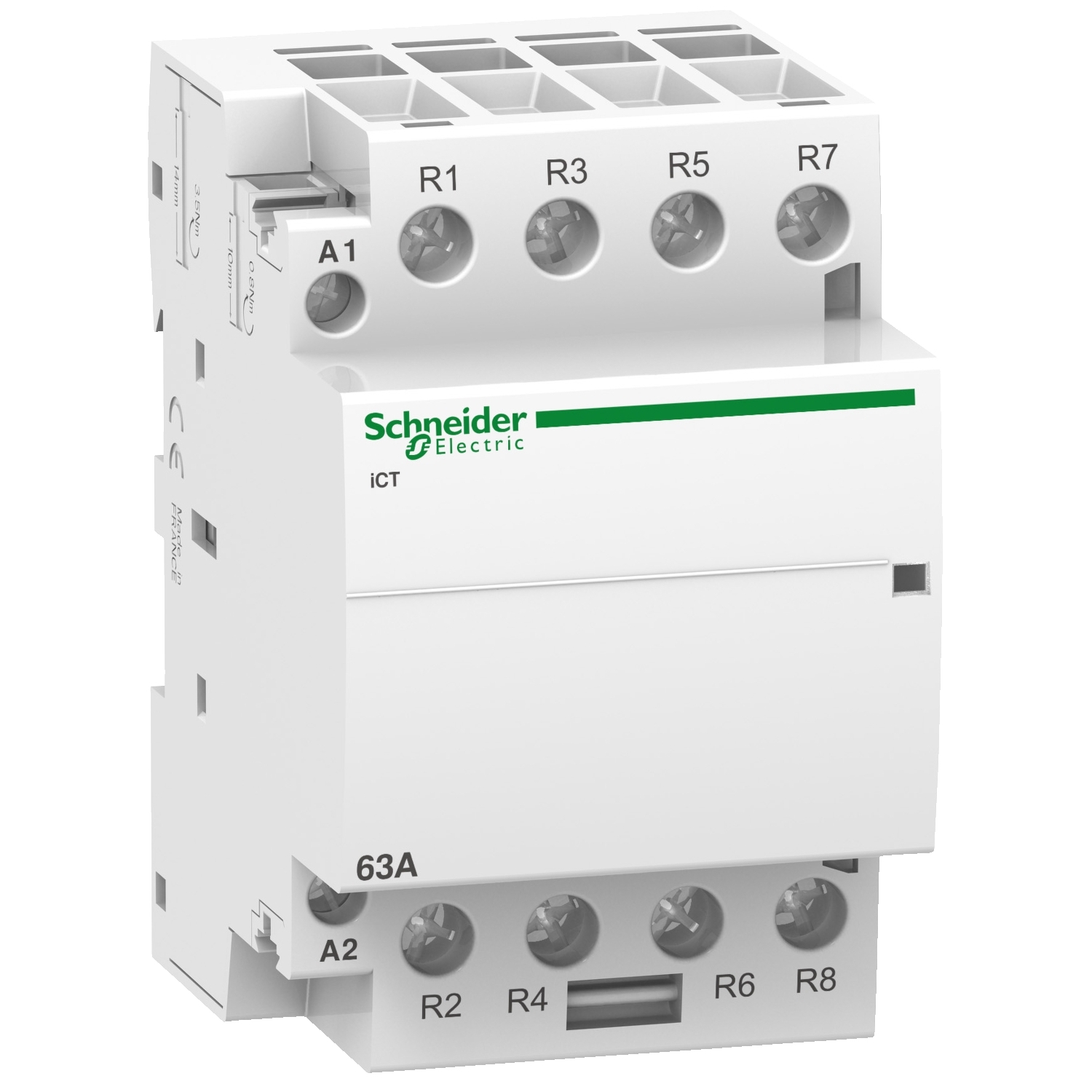 A9C20167 Модульный контактор iCT 4P 63А 400/24В AC Schneider Electric Acti 9 