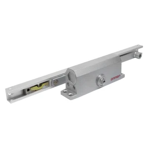 91937009 Доводчик для двери Аллюр Comfort ДД до 100кг серебро со скользящей тягой STLM-1497937