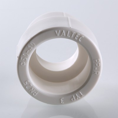 VTp.705.0.040025 Фитинг полипропиленовый – муфта переходная Valtec 40 x 25 мм  - Вид №11