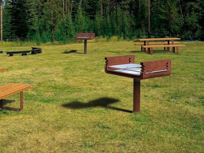 Metalco Corten ™ барбекю sun-id-1376443