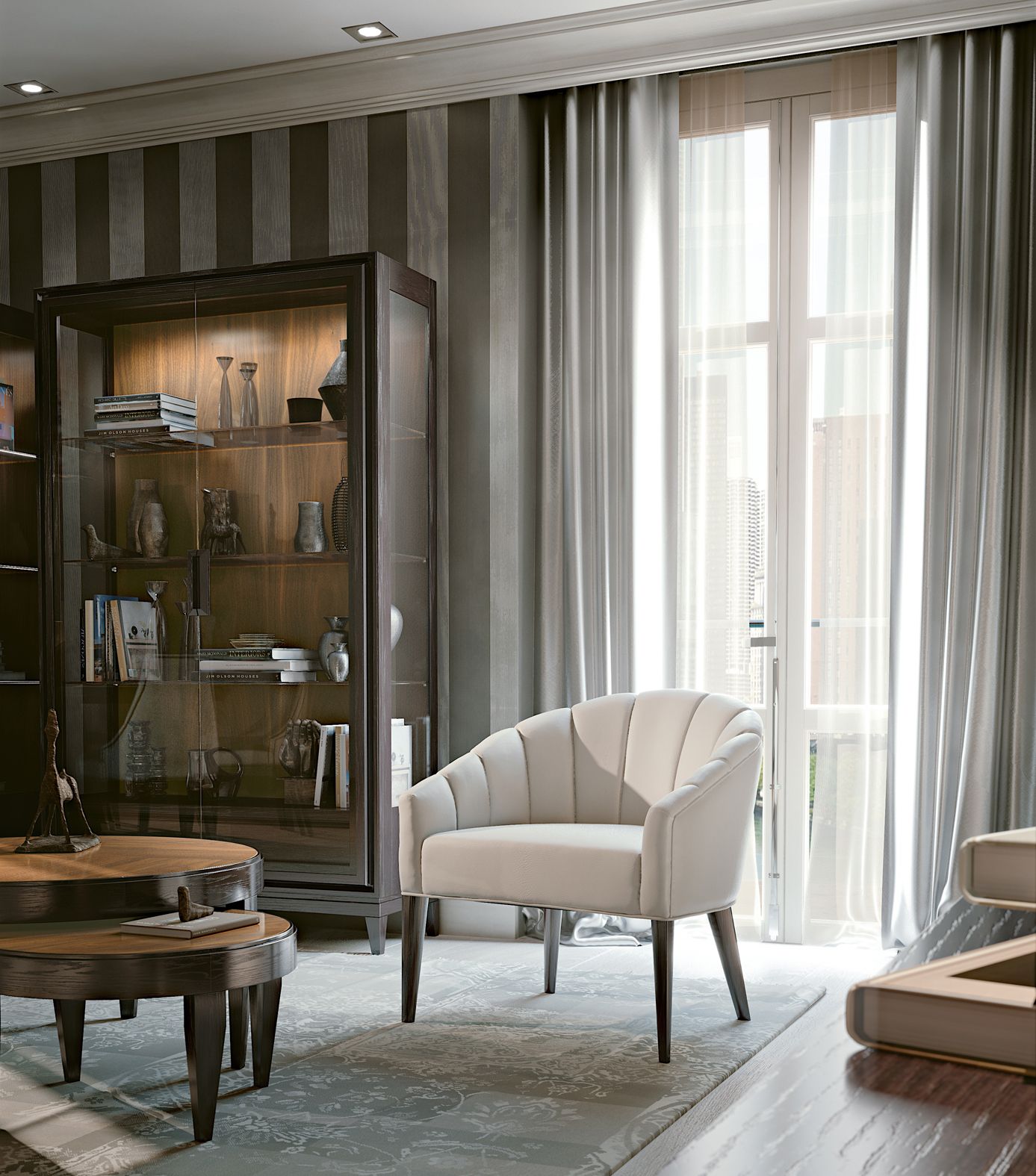 Кожаное кресло с подлокотниками Arte Brotto секреты ARCH-00067151 - Вид №1