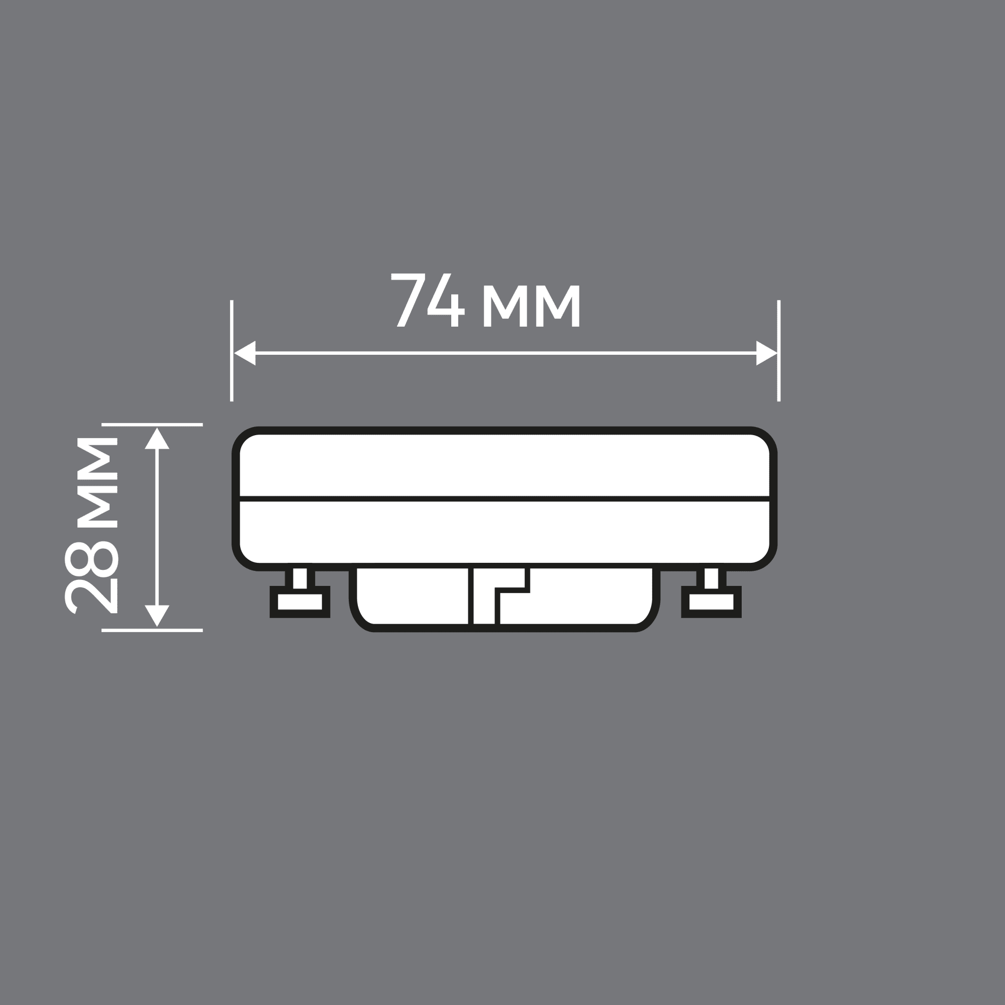 Лампа светодиодная GX53 170-240 В 7 Вт круг матовая 750 лм теплый белый свет LEXMAN 82991564 - Вид №4